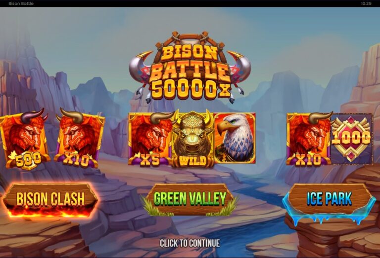 Screenshot 1 van Bison Battle